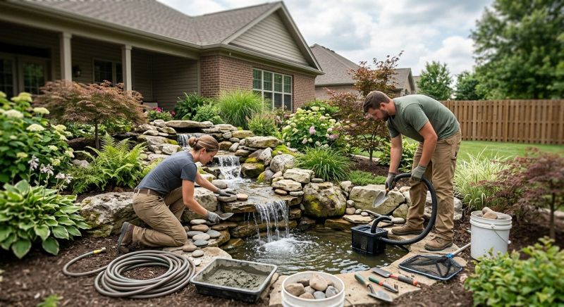 Water Feature Installation